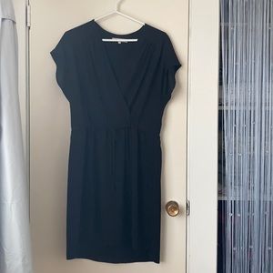 Black cinch-waist Monk & Lou dress. Medium.